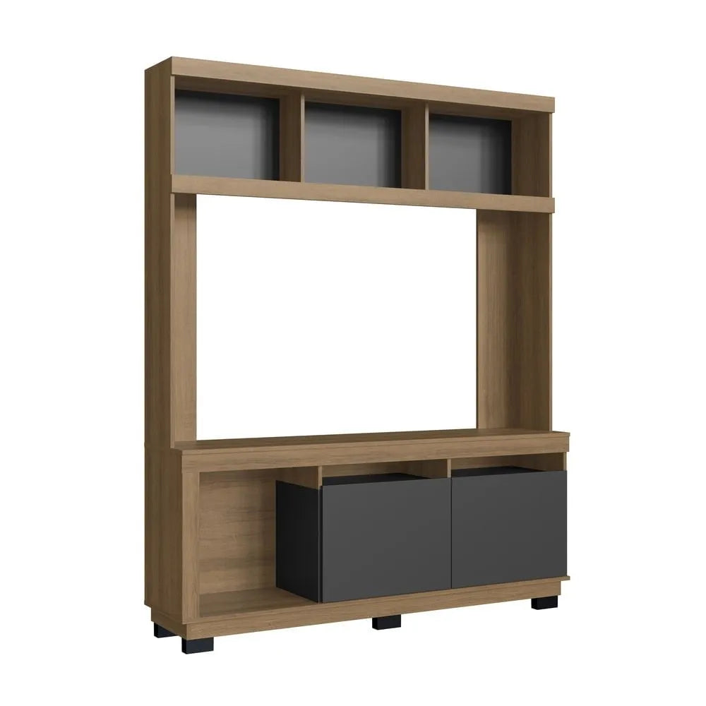 Rack Con Panel Aparador Para Televisor Elegante Madera Mdf®