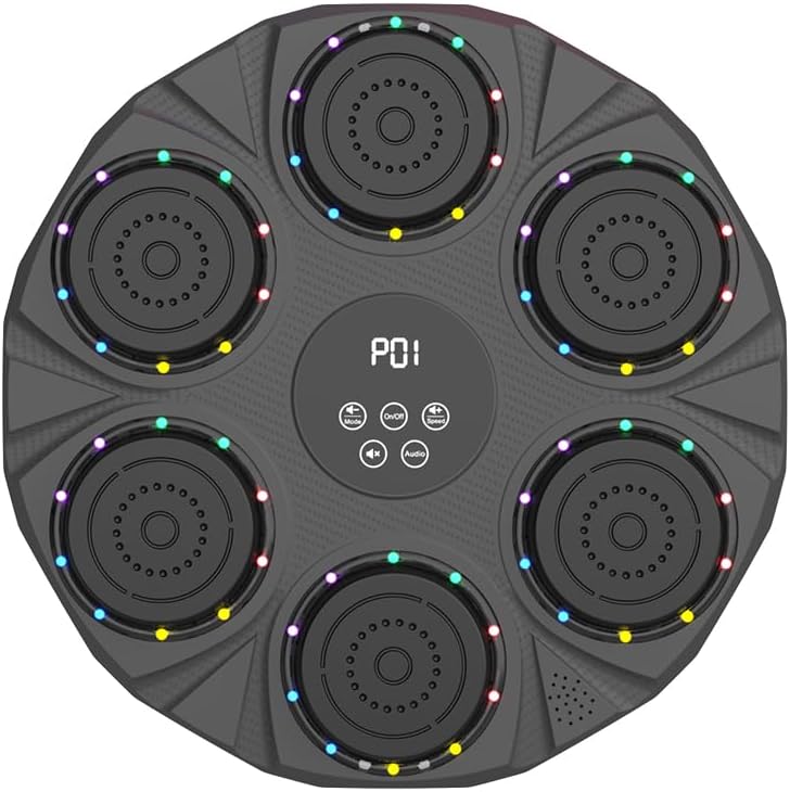 Entrenador De Boxeo De Pared 6 Objetivos Música Bluetooth®
