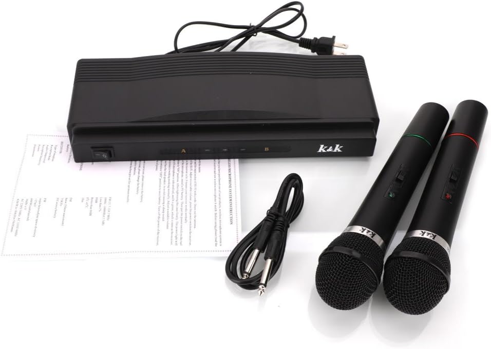 Microfonos Inalambrico Dinamicos X2 C/base Kareoke Premium®