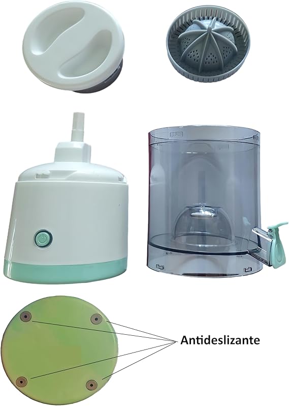 Exprimidor Portátil Recargable Tipo C 400ml 45w 7,4 V®