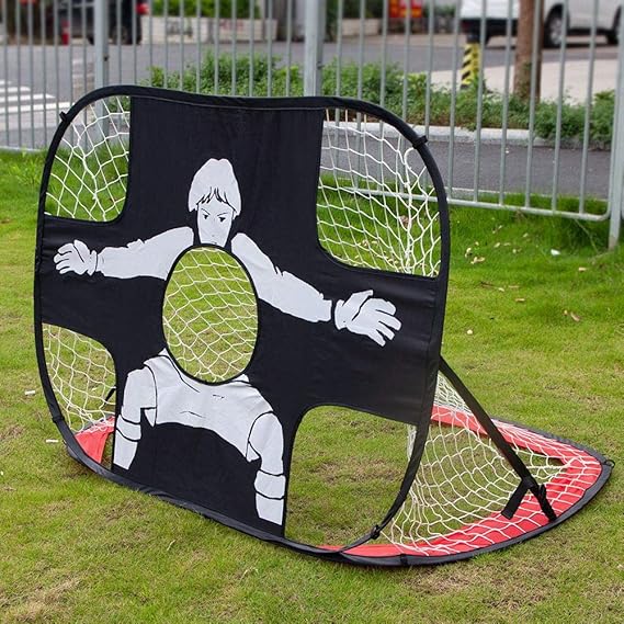 Arco De Fútbol Y Puntería Flexible, Diseño Plegable 2 En 1®