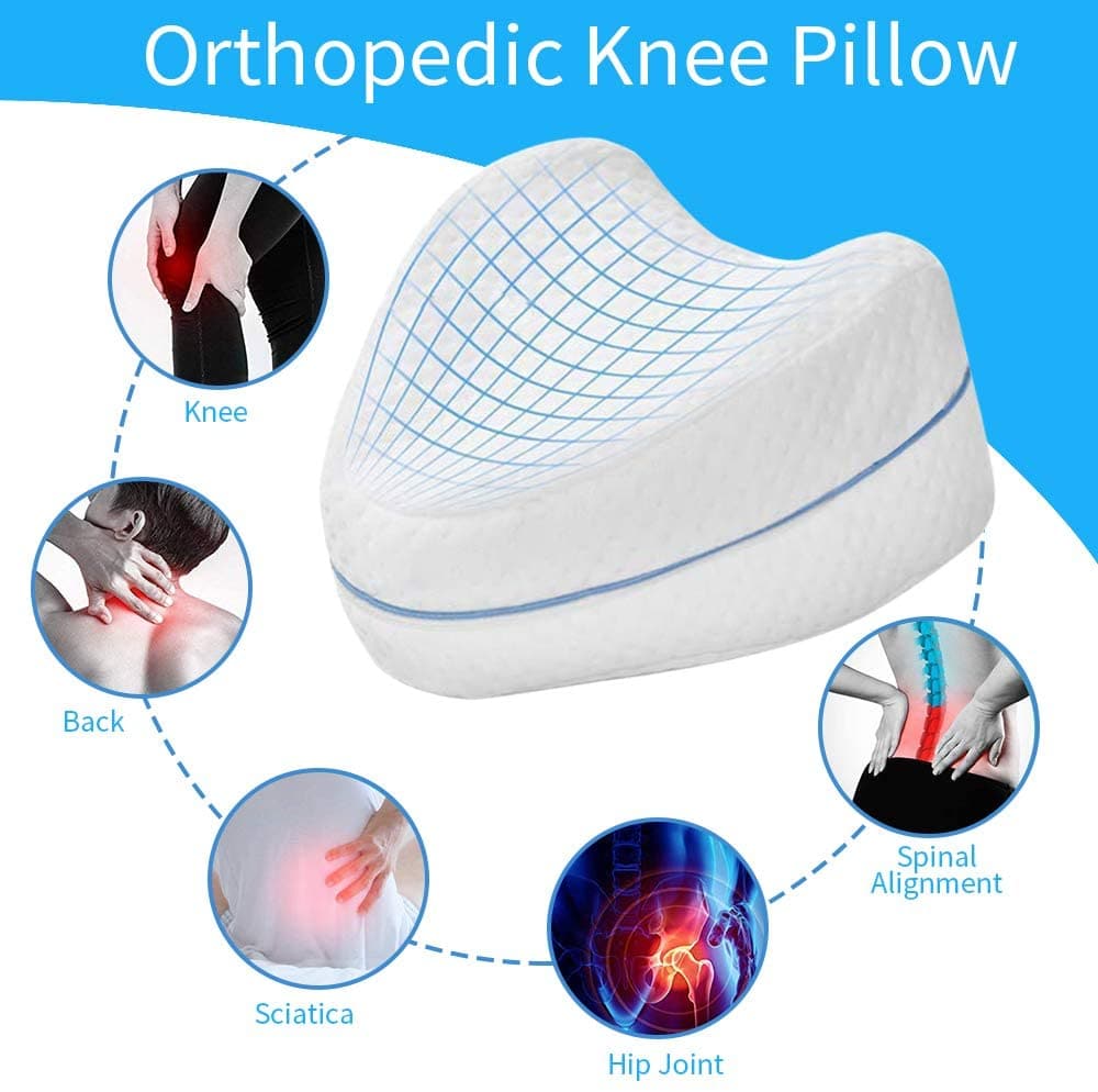 Almohada De Rodilla Y Piernas Ortopédica Viscoelástica