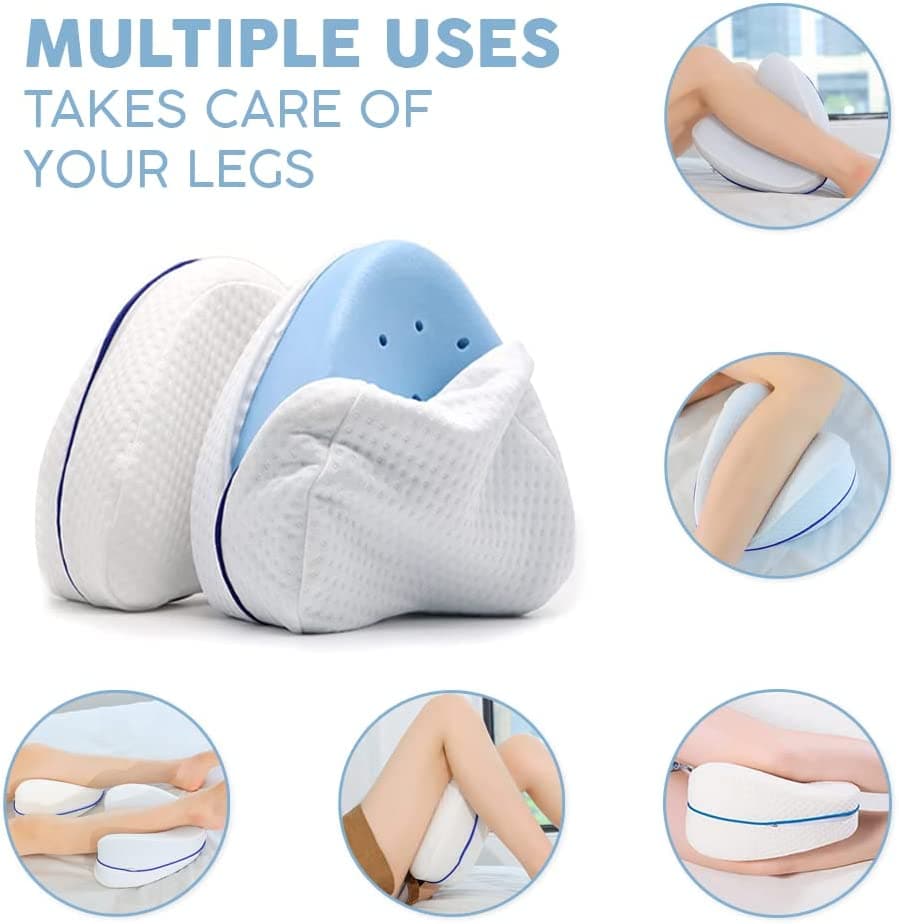 Almohada De Rodilla Y Piernas Ortopédica Viscoelástica