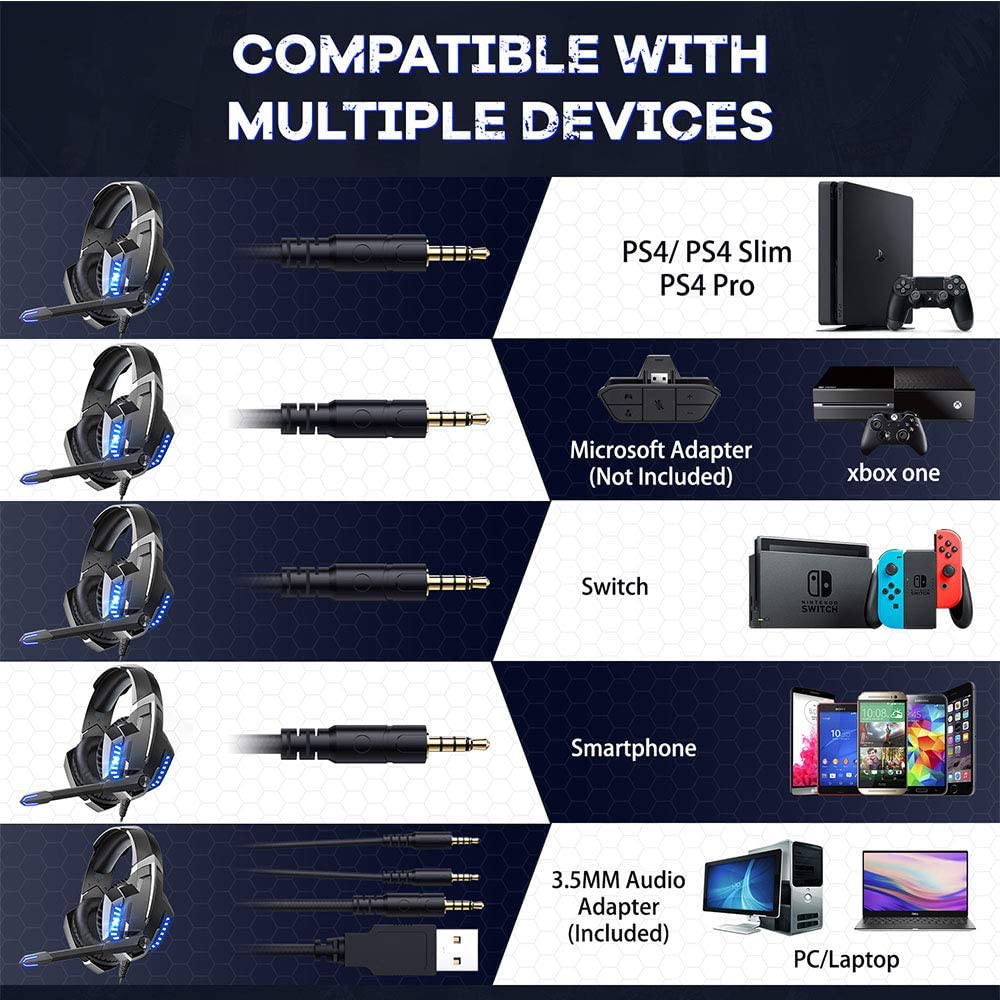Auricular Gamer Onikuma K18 Ps4/ps5/xbox One