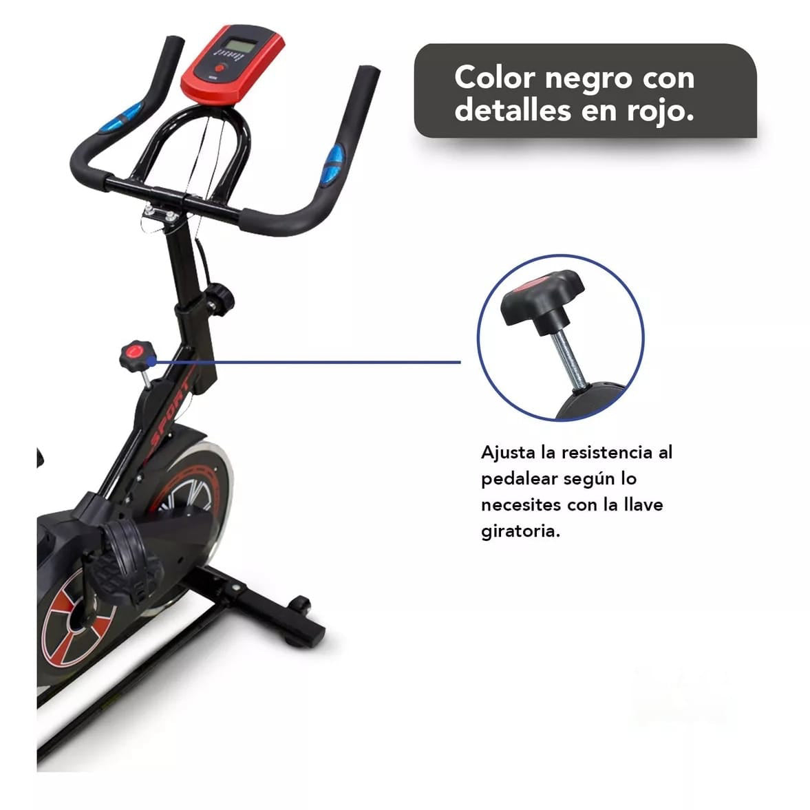 Bicicleta Ergométrica Fitness Speed Spinning Disco 6kg®