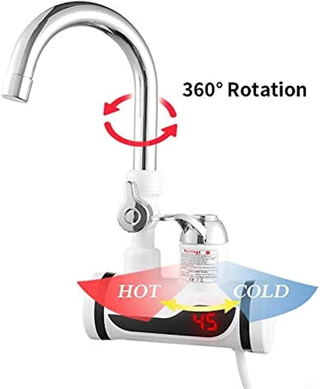 Calentador De Agua Para Pared Lz-008c