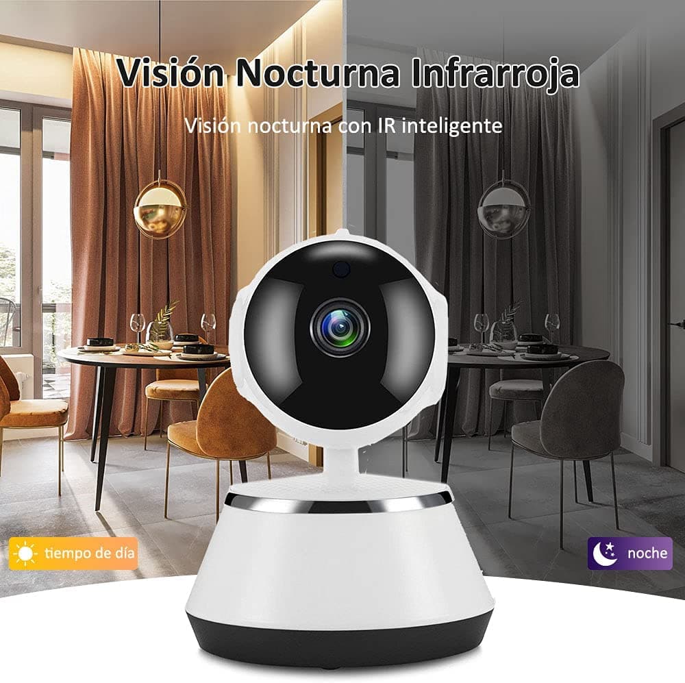 Cámara Vigilancia Smart Pro Wifi Hd 720p 3mp