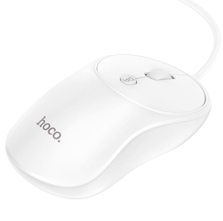 Mouse Ratón Con Cable 1,5m Gm13 Esteem Blanco Practico®