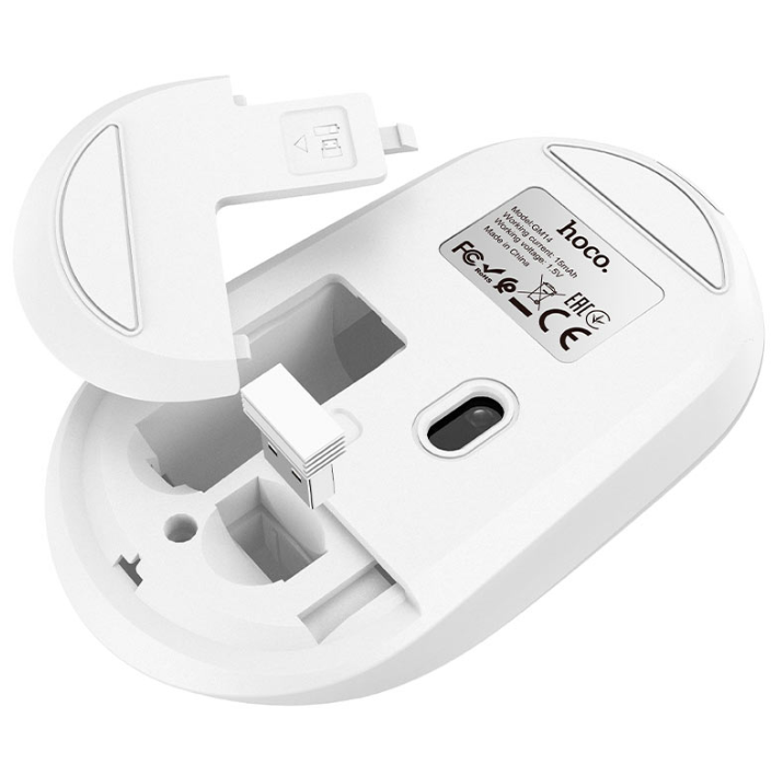 Mouse Inalambrico Hoco Gm14 Platinum 2.4g Calidad Practico®