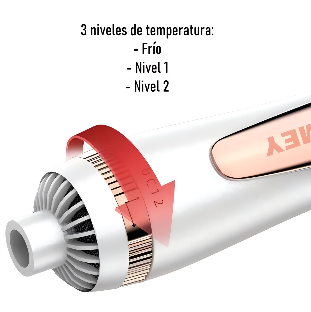 Cepillo Secador Rotativo 800w 3 Niveles De Temperatura®