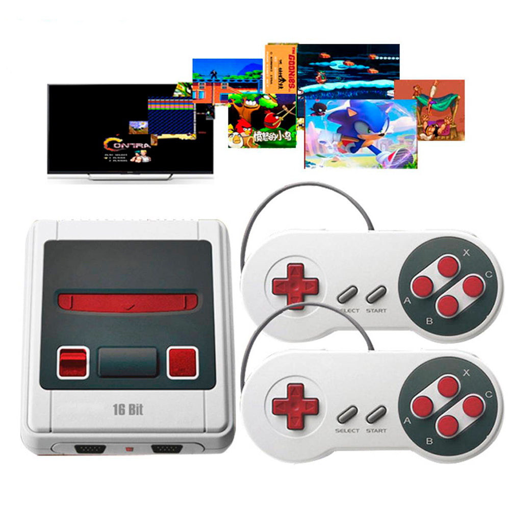 Consola 167 Juegos 16 BIT Super Mini MD