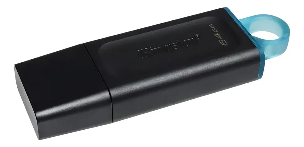 Pendrive Kingston Dtx/64gb Exodia 64gb 3.2 Usb Negro Liso®