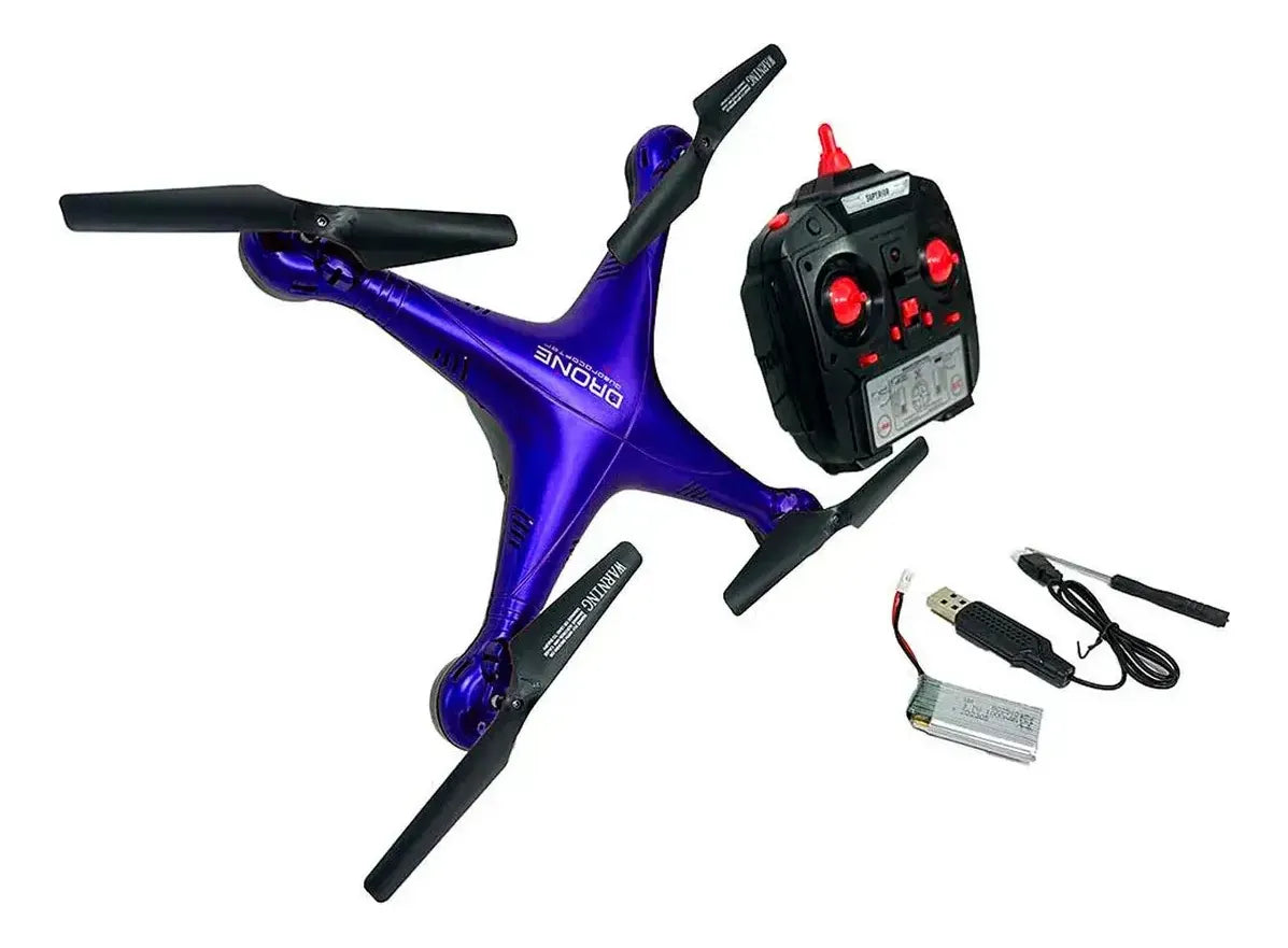 Drone A Control Remoto Y Bateria Regresa Solo Luz Led®