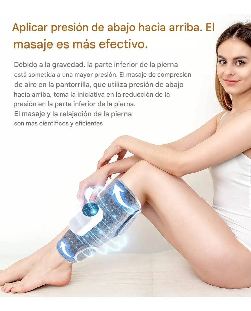 Masajeador De Piernas Con Calor Para Mejorar Circulación®