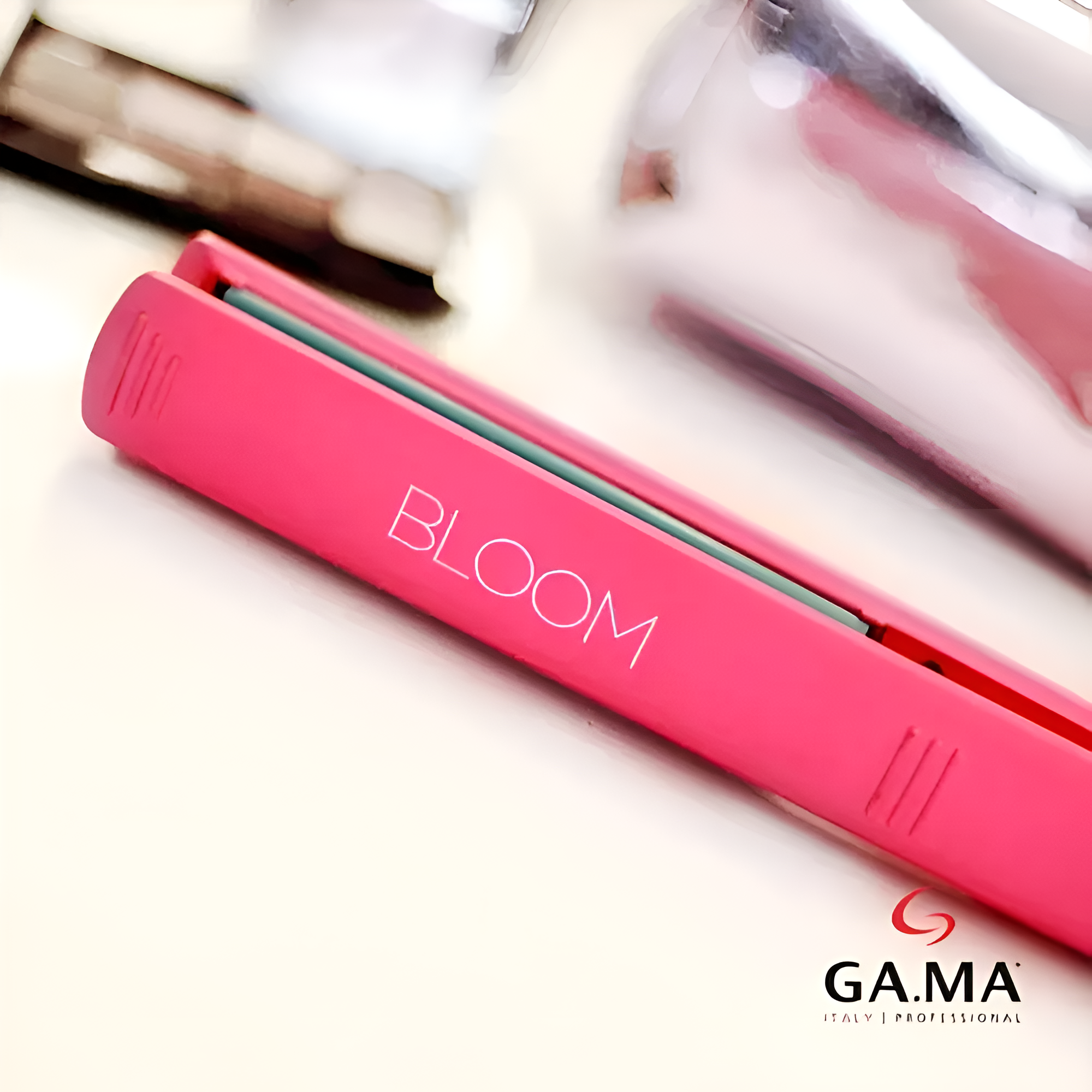 Plancha De Pelo GAMA Italy Elegance Led Bloom Pink Profesional®