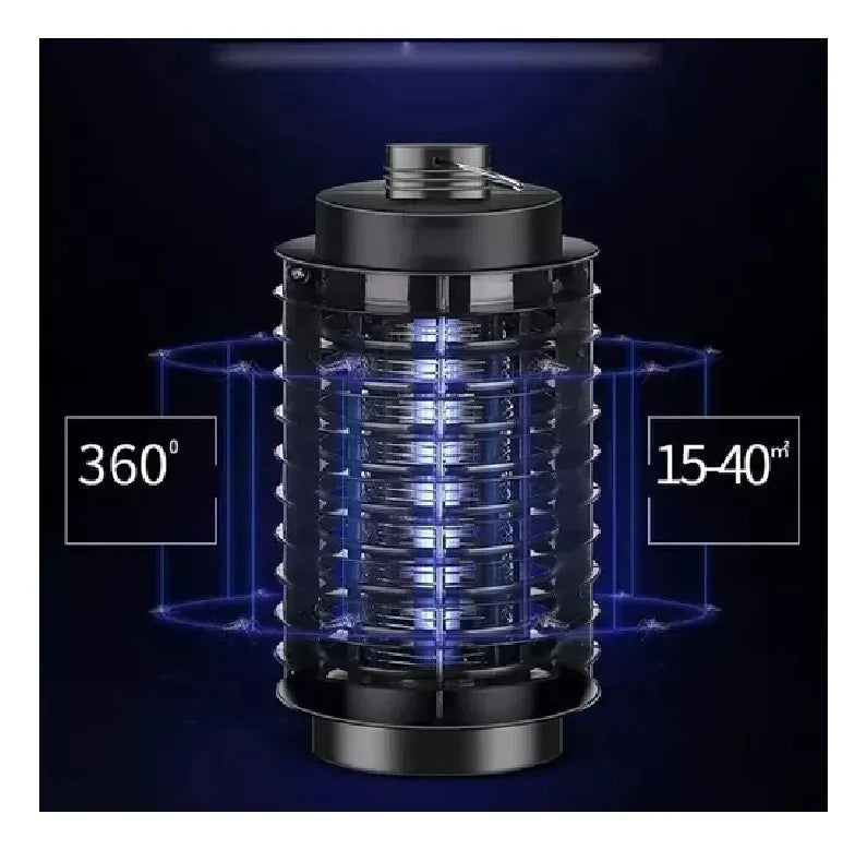 Lampara Eléctrica Mata Mosquitos Zancudos Insectos®