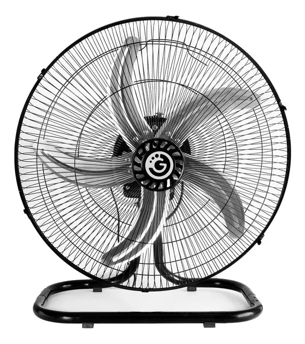 Ventilador De Pie Potente 55cm Diametro 55w Metalico 5 aspas®