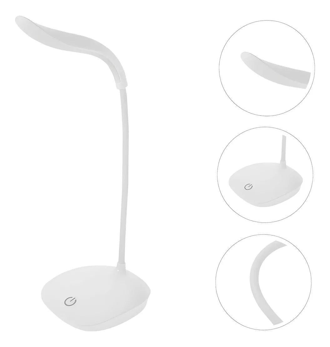 Lámpara Escritorio Recargable, Oficina 15 Led Flexible 360º®