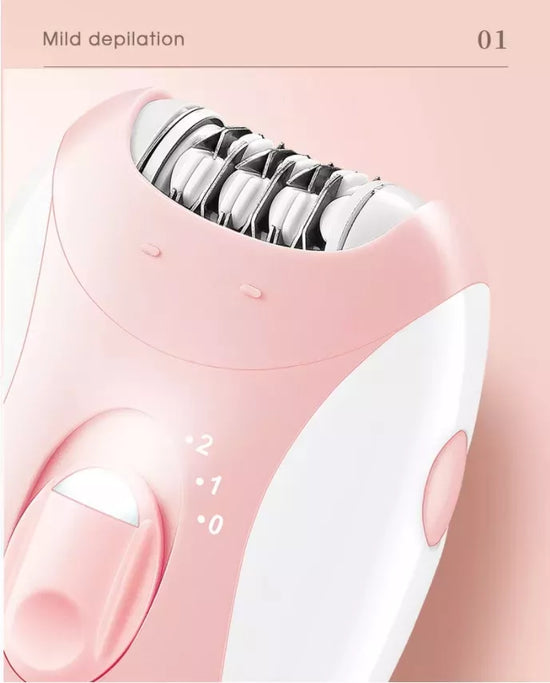 Depiladora Kemei Eléctrica Km-189b Rosa®