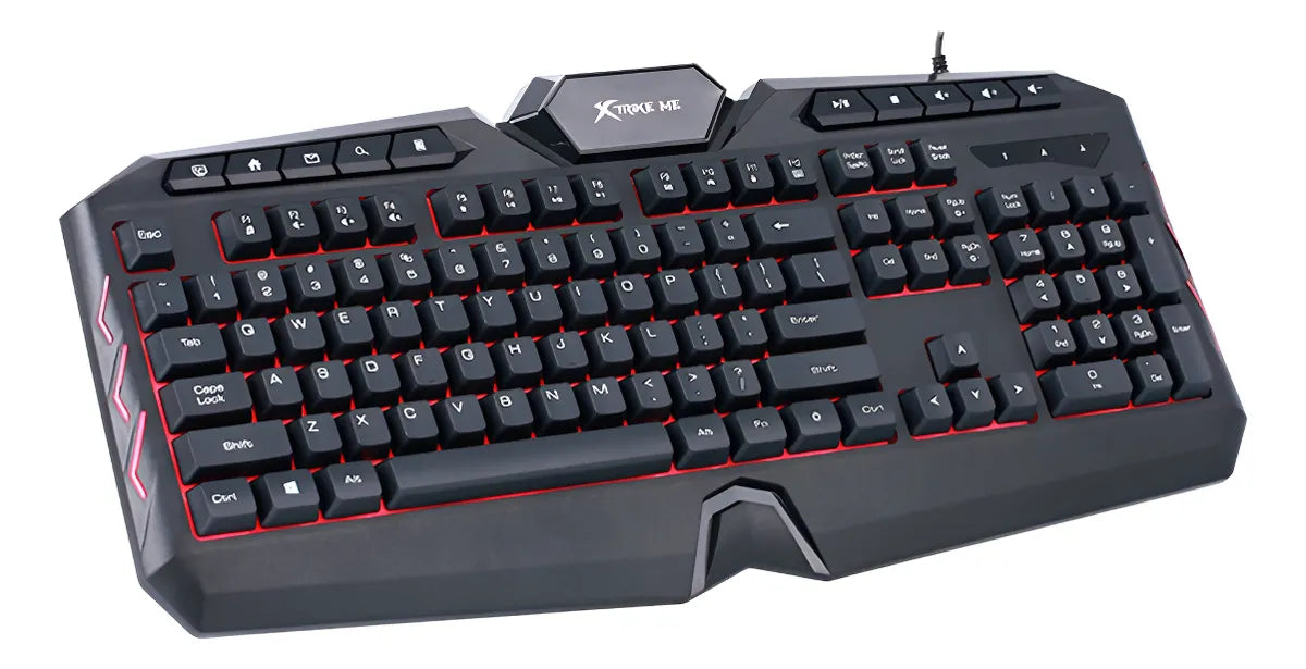 Teclado Gamer Xtrike Me Kb-509 7 Colores Led Y Soporte®