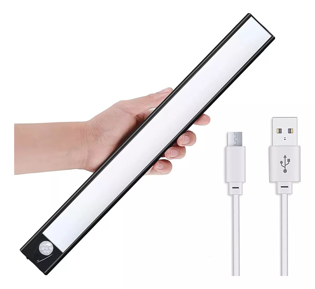 Lámpara Led Con Sensor De Presencia, Recargable, Usb, 40cm®