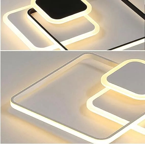 Plafón De Techo Luz Led Mixta Metacrilato 48w 50x50cm 48 W®