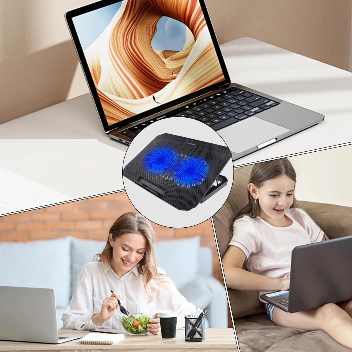 Bandeja Cooler Externa Gamer Xtrike Me Gamer 9-17pulg®