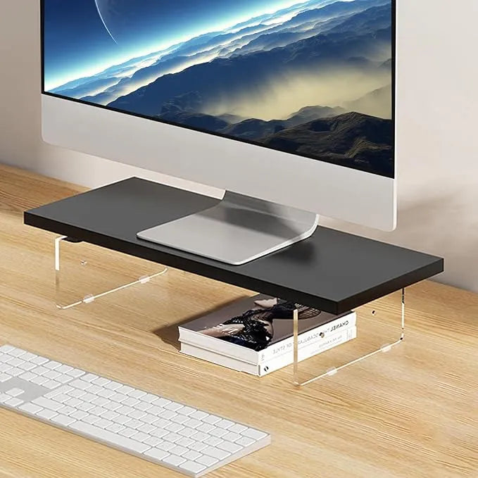 Base Elevadora De Monitor MDF+Fibra De Carbono®