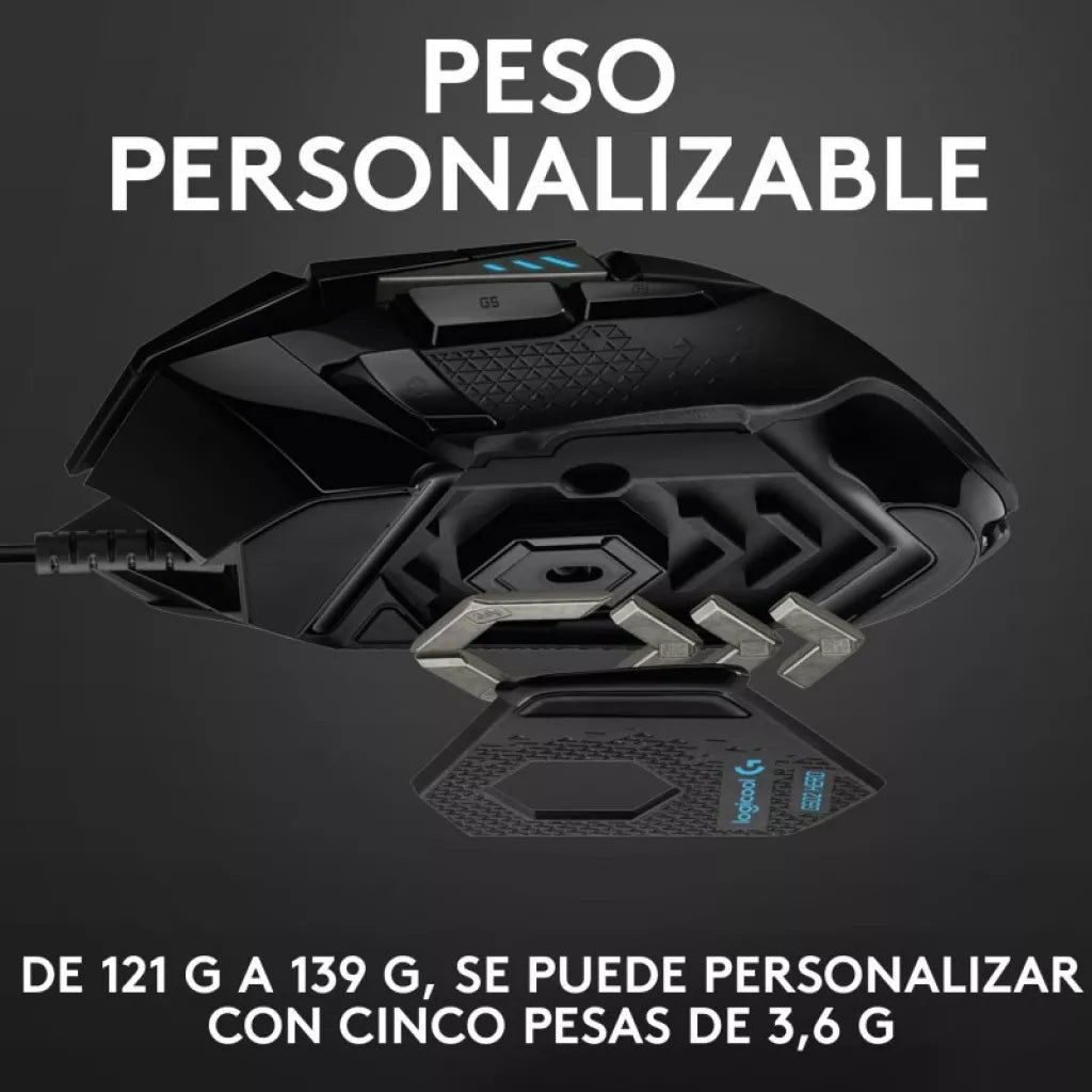Mouse Inalámbrico Gamer Logitech Lightspeed G502 G Series