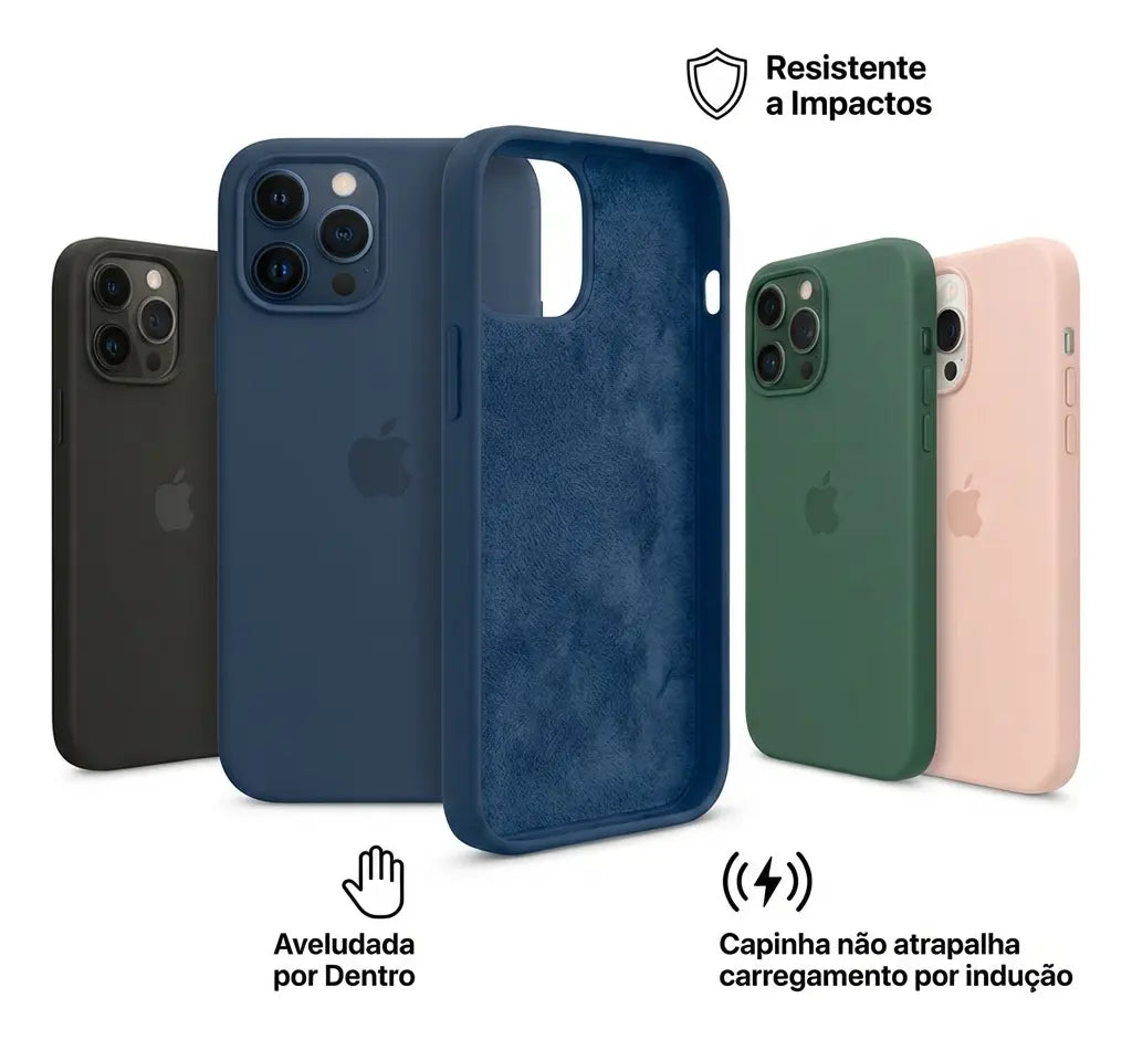 Case Silicona iPhone 12 Mini®