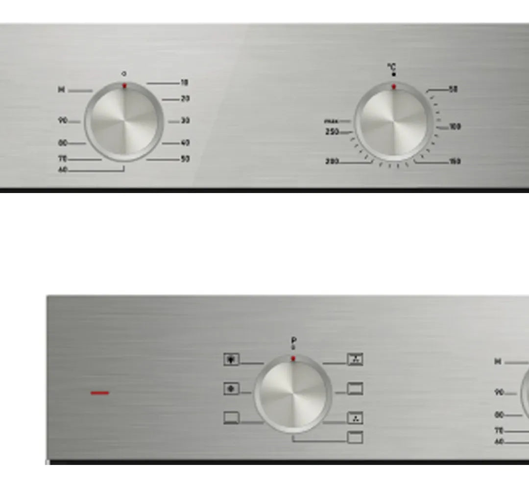 Horno De Empotrar Electrico Grill Conveccion 60l Acero Inox®