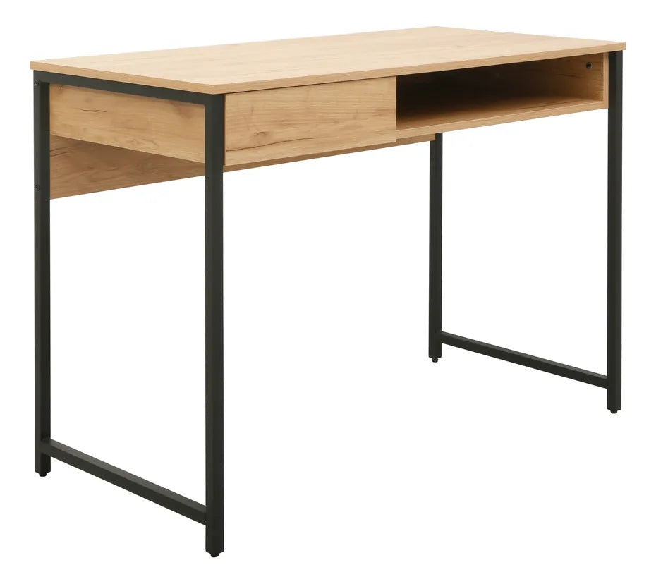 Escritorio Industrial Premium Mdf/metal Con Cajón Estante®