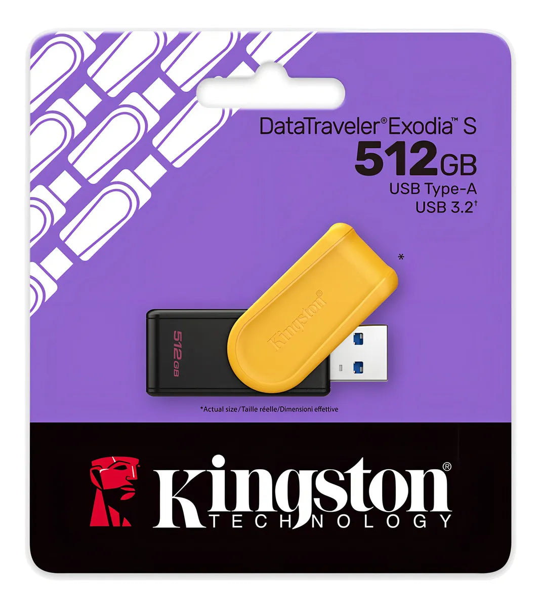 Kingston Pendrive Datatraveler Exodia 512gb Usb-a 3.2 Gen 1®