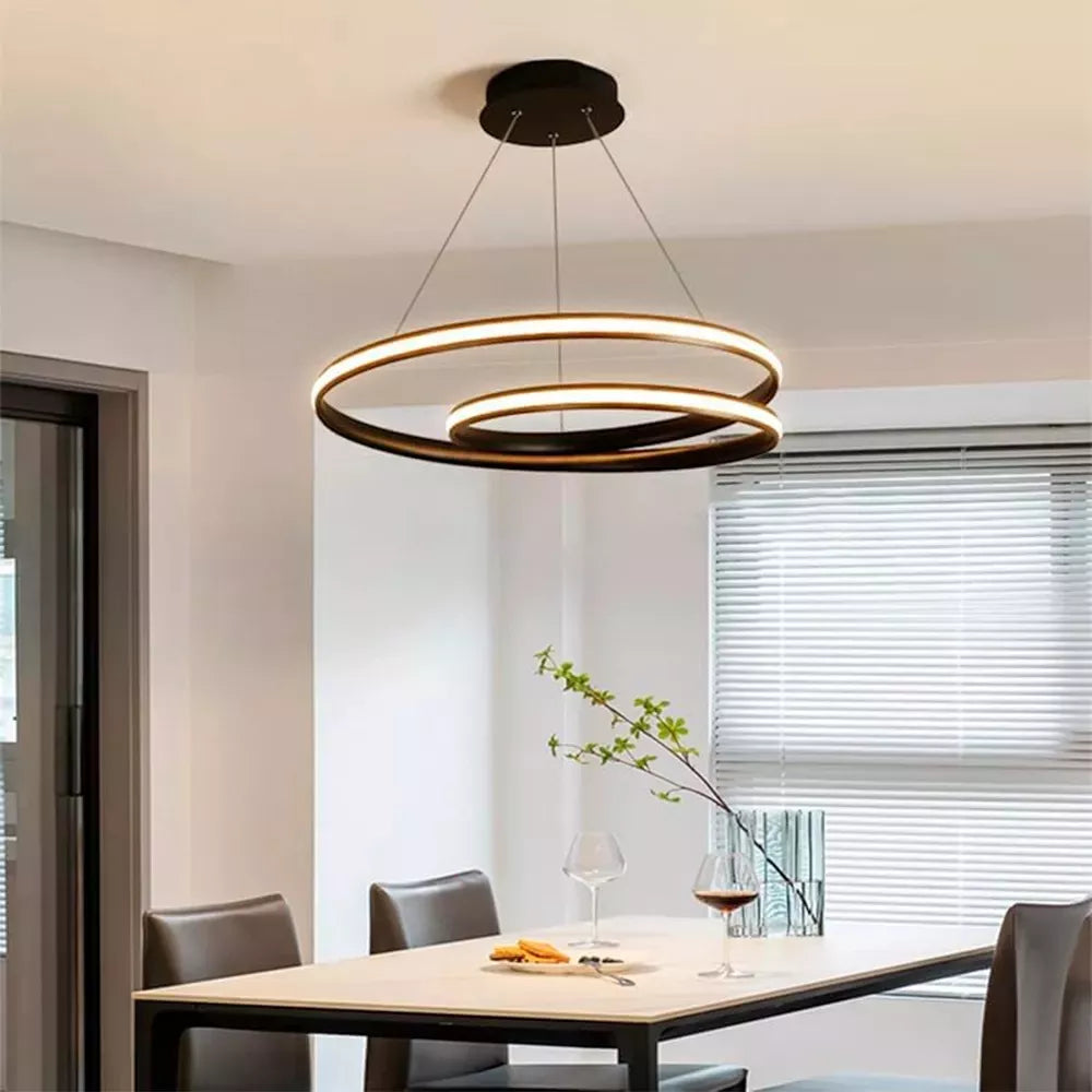 Lampara De Techo Espiral 40w 46cm Luz Led Mixta 3000k®