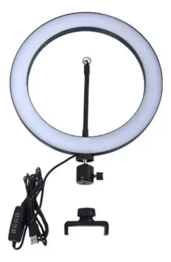 Aro De Luz Led De 33cm/13'' Con Soporte Para Teléfono Con Rotación de 360®