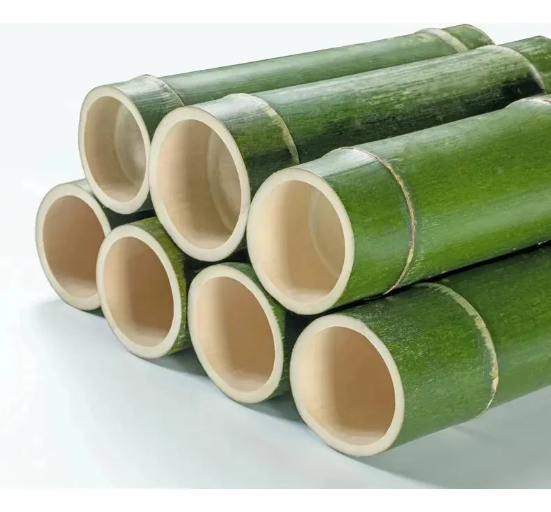 Perchero Madera Bambu Con 6 Ganchos 174cm Color Natural®