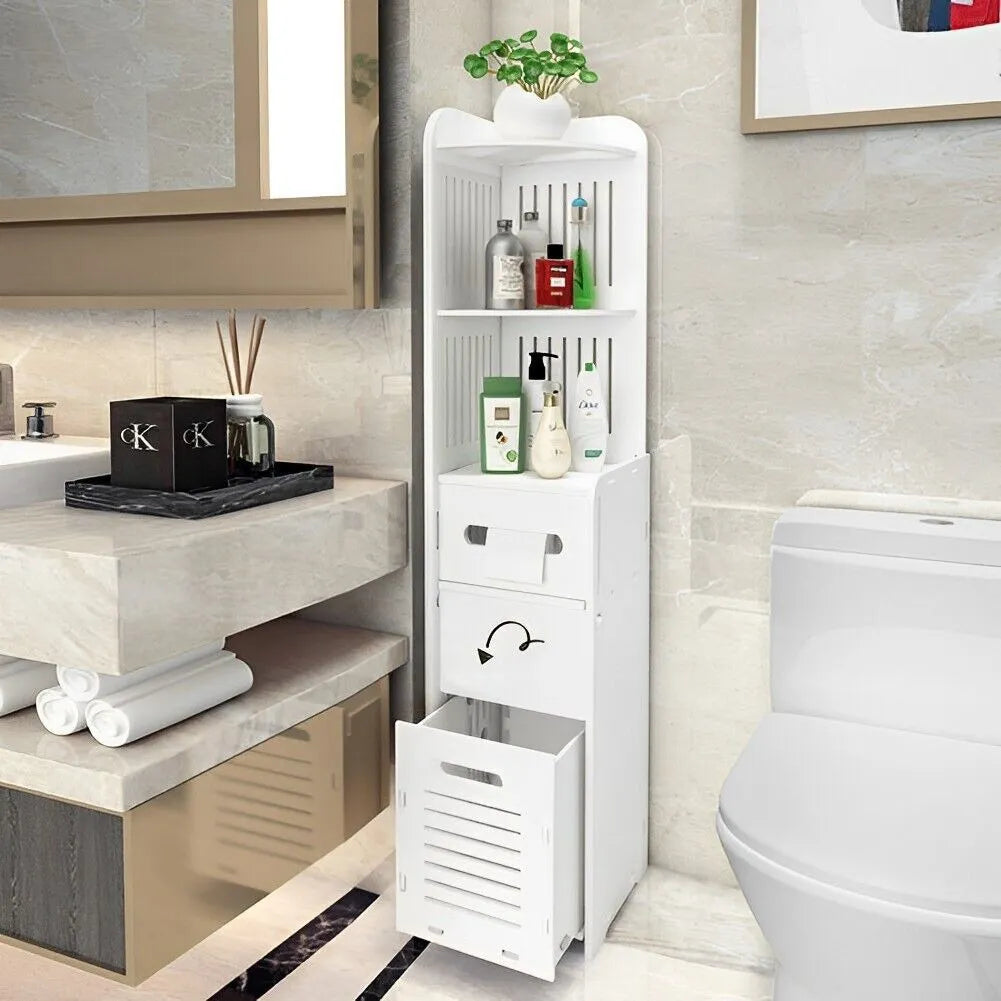 Organizador De Baño Pvc Papel Higiénico Moderno Y Práctico®