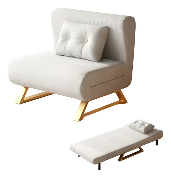 Sofá Cama 3 En 1 Reclinable Gris®