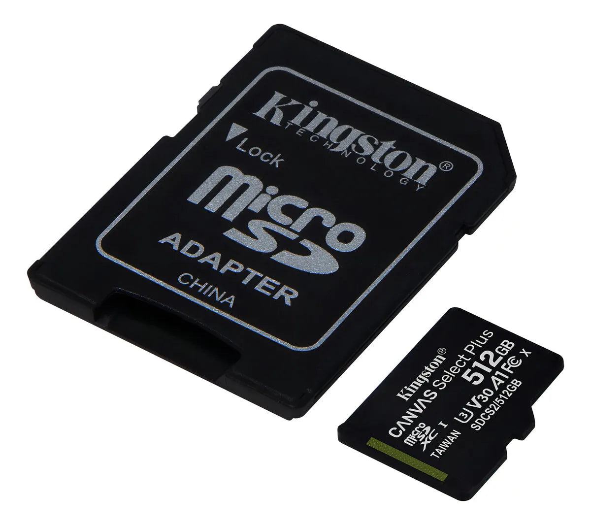 Tarjeta Memoria Microsd Kingston Canvas Plus 512gb 150mb®