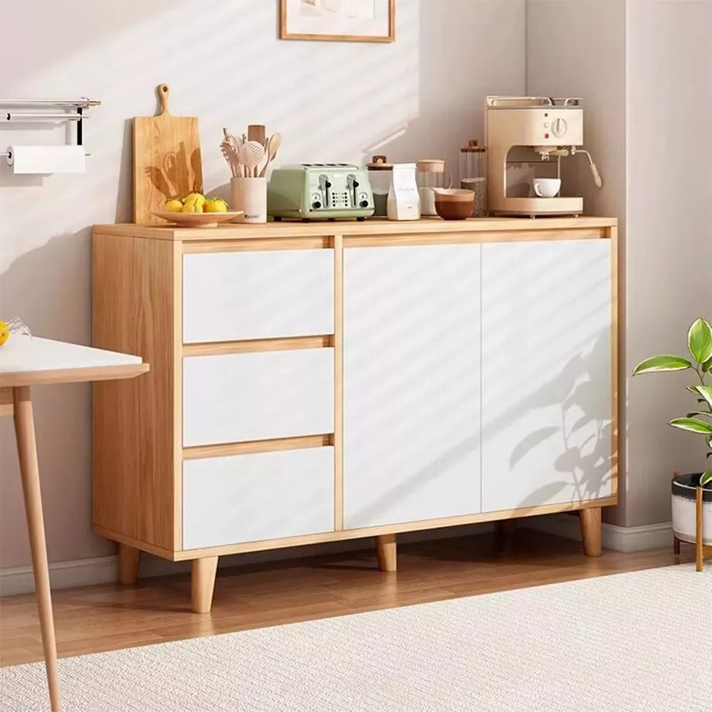 Mueble Organizador Alacena 3 Cajones 2 Puertas 100x30x80cm®