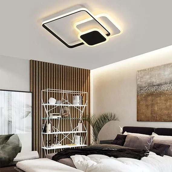 Plafón De Techo Luz Led Mixta Metacrilato 48w 50x50cm 48 W®