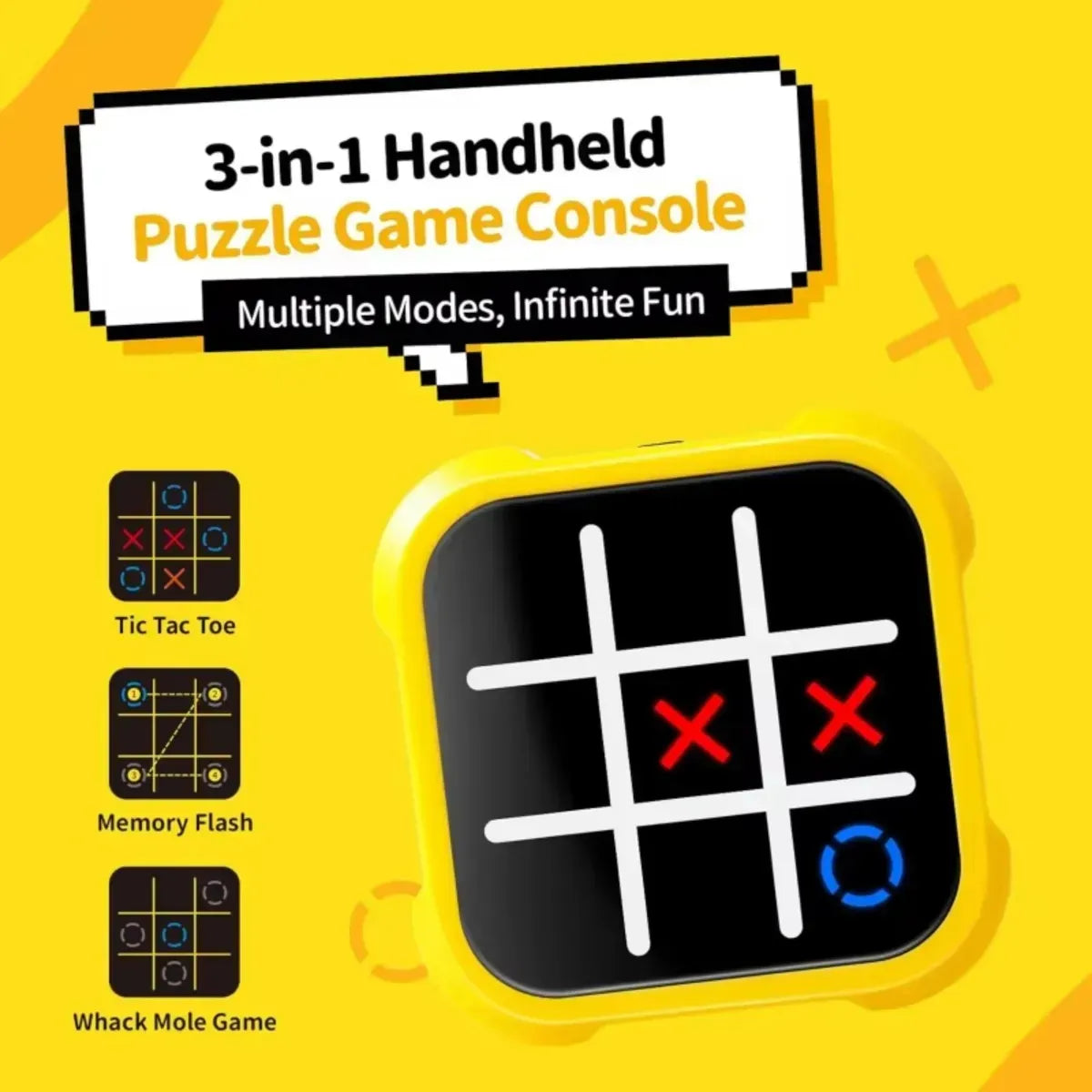 Juego Electrónico Tic Tac Toe Three In A Row Electrónico®
