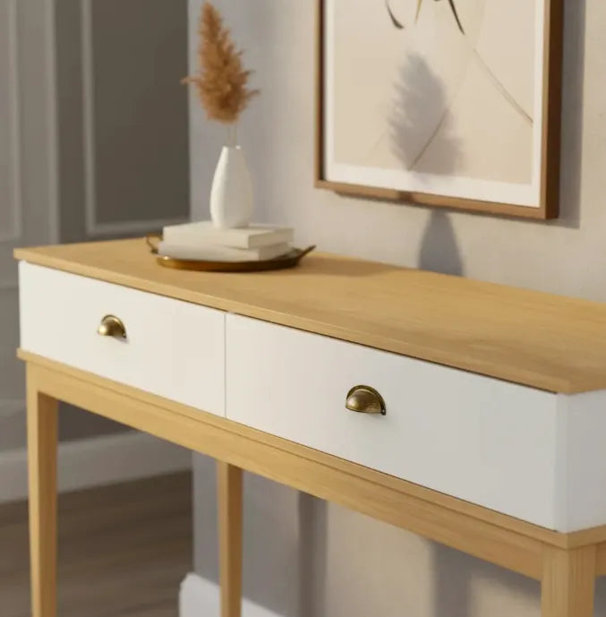 Aparador Recibidor Colonial Alto Premium MDF 2 Cajones®
