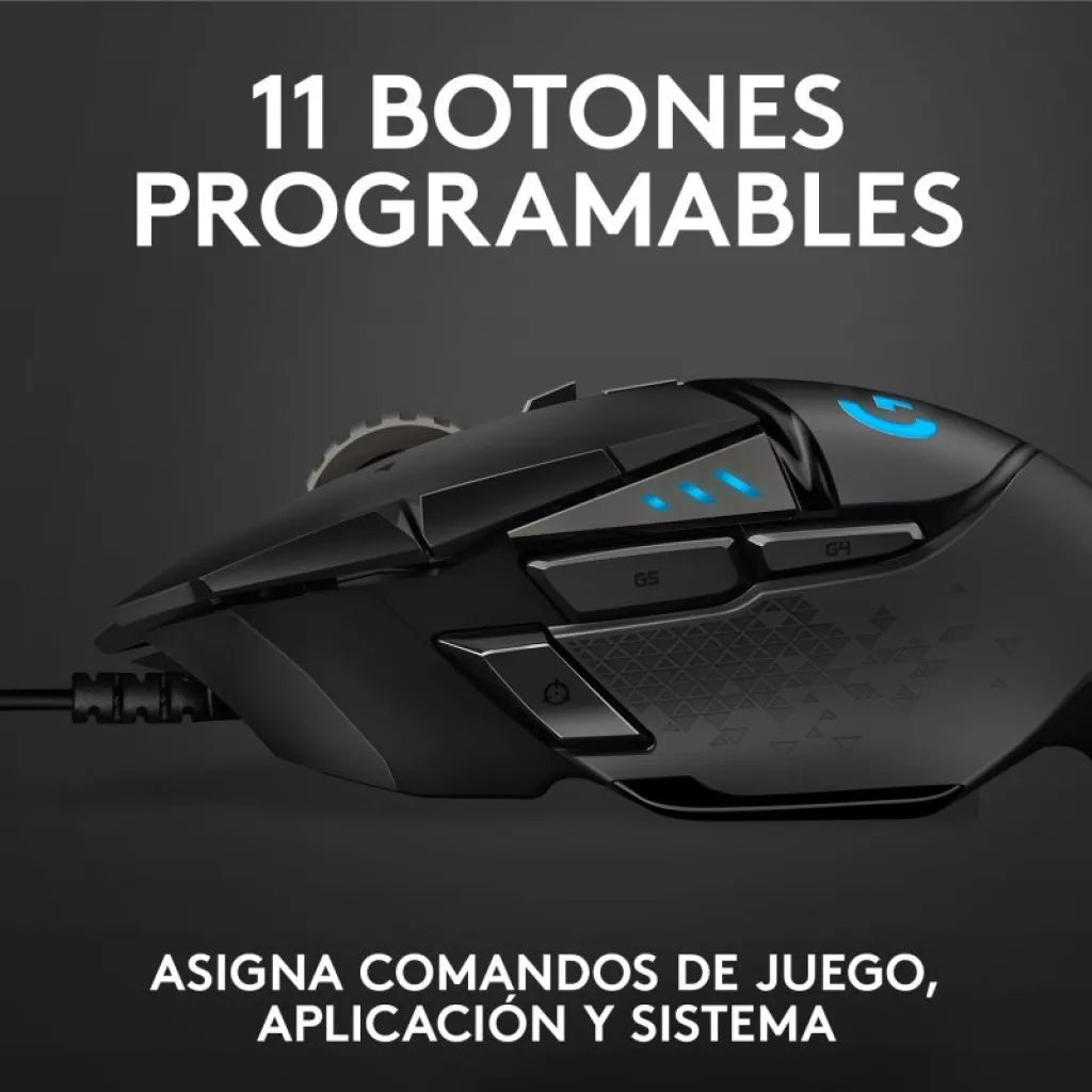 Mouse Inalámbrico Gamer Logitech Lightspeed G502 G Series