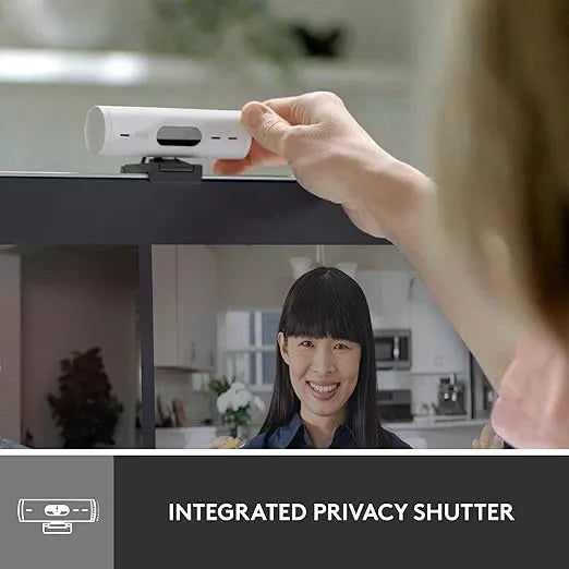 Camara Web Logitech Brio 500 Full Hd 1080p Color Blanco