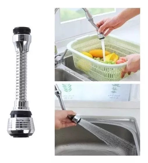 Extensor Adaptador Canilla Flexible Manguera Lavar Platos®