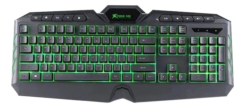 Teclado Gamer Xtrike Me Kb-509 7 Colores Led Y Soporte®