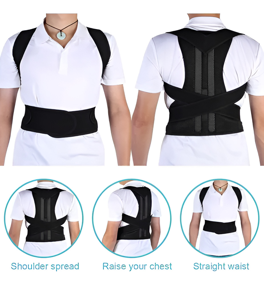 Cinturón Corrector De Postura Para La Espalda Y Lumbar Xxl®