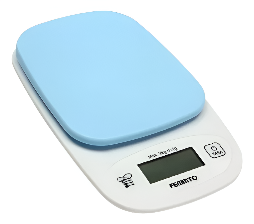 Balanza De Cocina Digital Pesa Hasta 5kg Color Celeste©