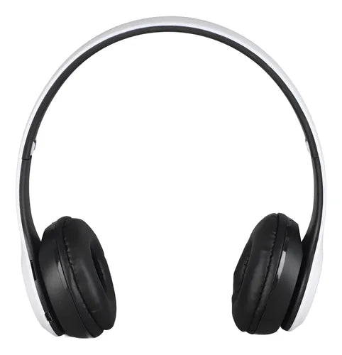 Auricular Vincha Inalámbrico P47 Bluetooth Micro Sd Radio Color Blanco®